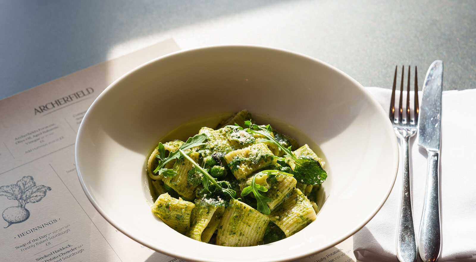 Archerfield - QMS, Rasul, Clubhouse Menu